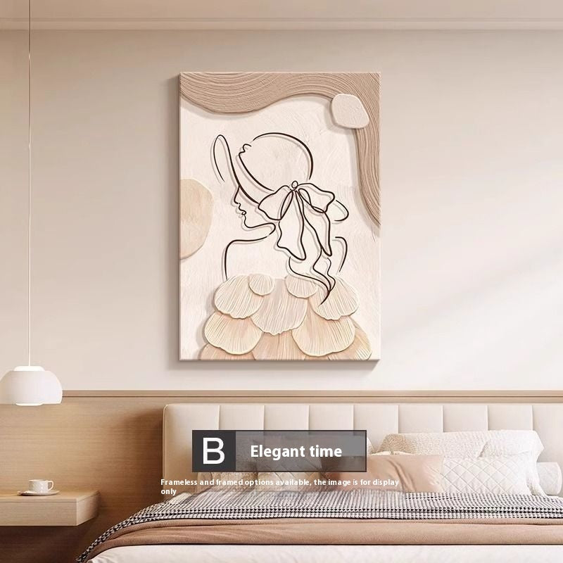 Peinture Murale Décorative Style Abstrait Personnage