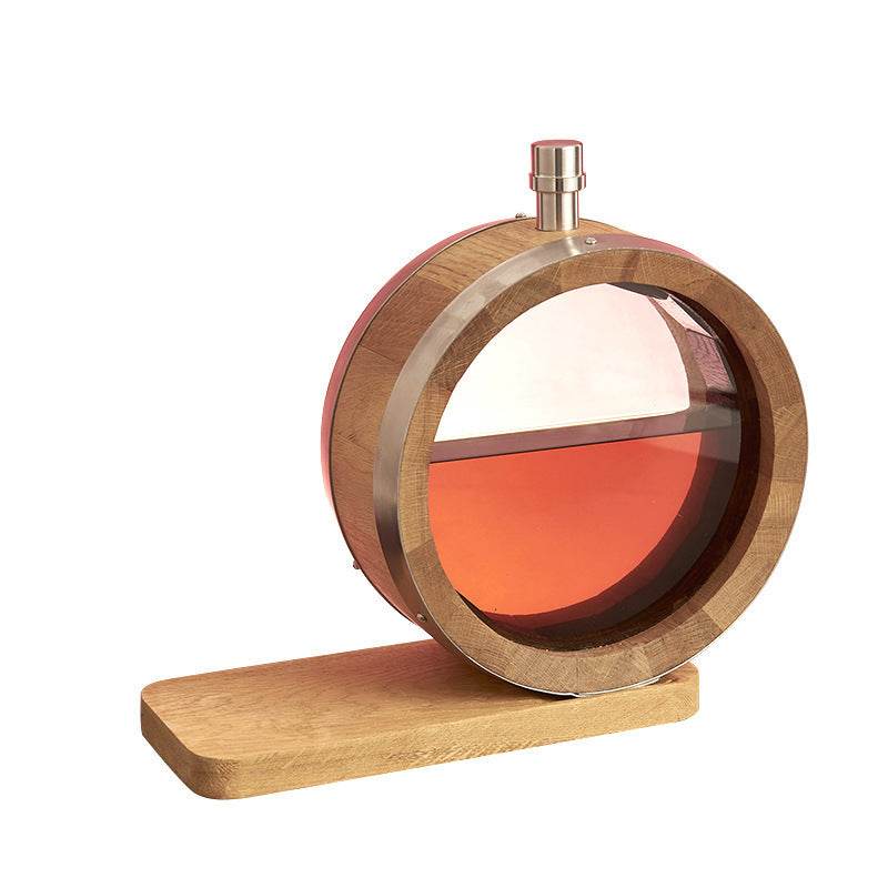 Bouteille de Vin en Chêne Décorative O-type 750ml - Allomarc.com