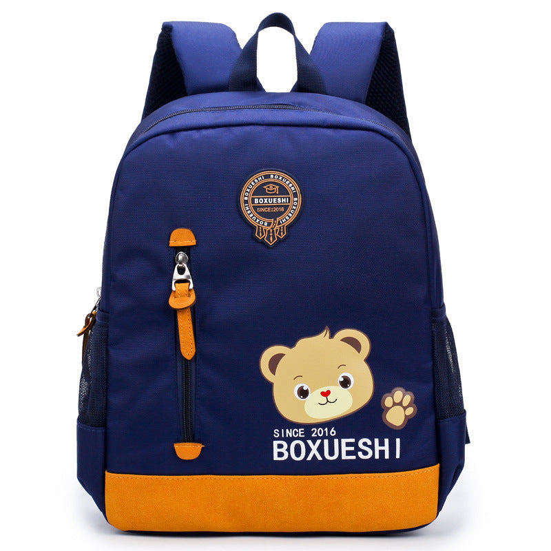 Sac à dos d'école en forme d'ours en peluche pour les petits garçons