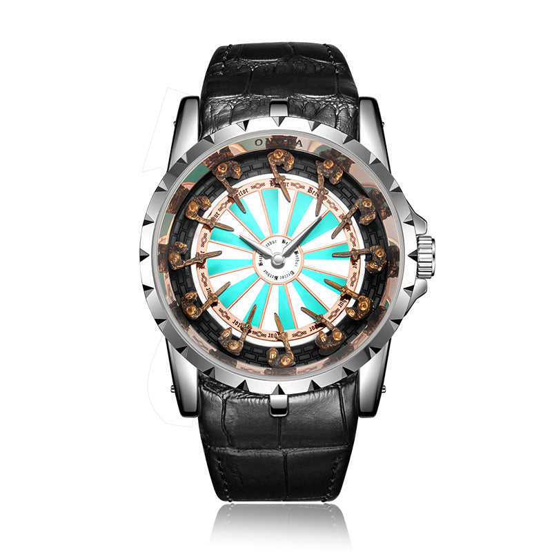 Montre pour homme ONOLA Round Table Knights en quartz unique