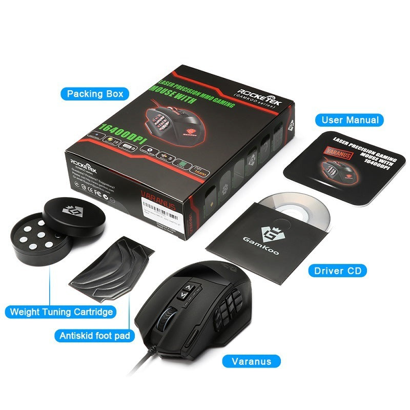 Souris Gaming RGB avec Rétroéclairage