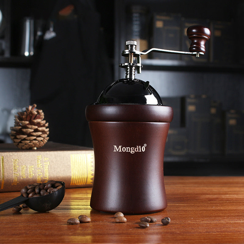 Machine à café manuelle en bois