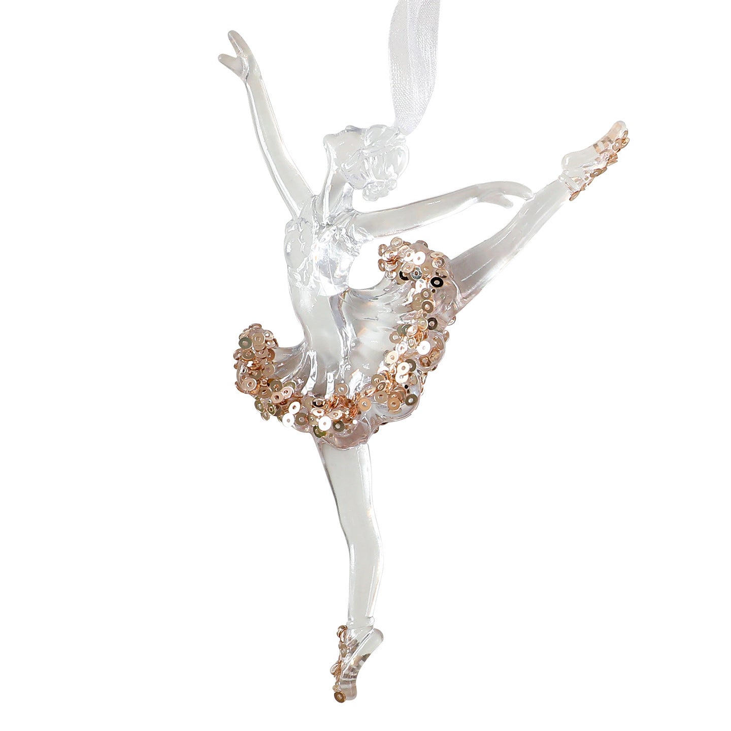 Pendentif Acrylique Séquins pour Décorations de Noël