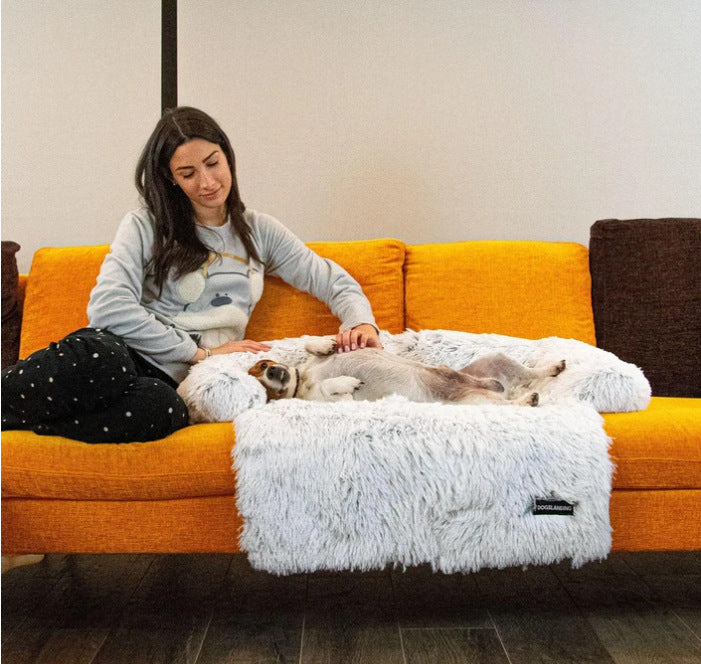 Coussin de Sofa pour Animaux avec Couverture Intégrée