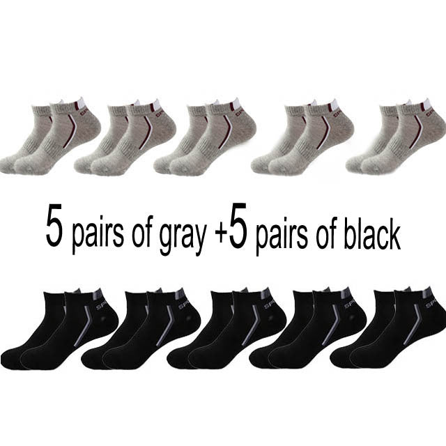 Chaussettes en Coton pour Hommes - Respirantes et Confortables