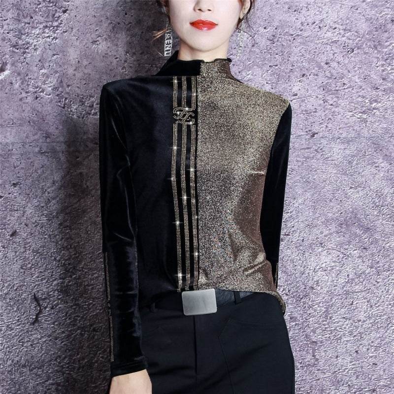 Chemise en Soie Éclairée Style Western pour Automne et Hiver - Allomarc.com