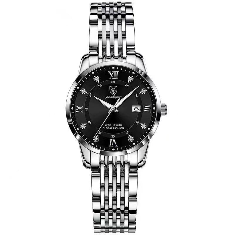 Montre Quartz Lumineuse Étanche pour Femmes