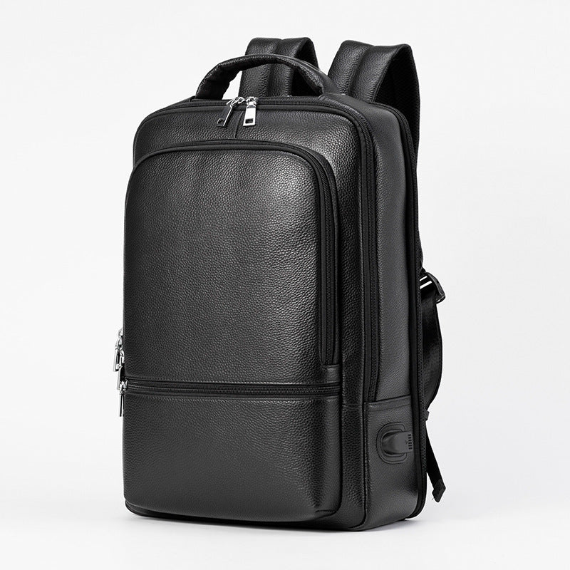 Sac à dos en cuir multifonctionnel pour hommes