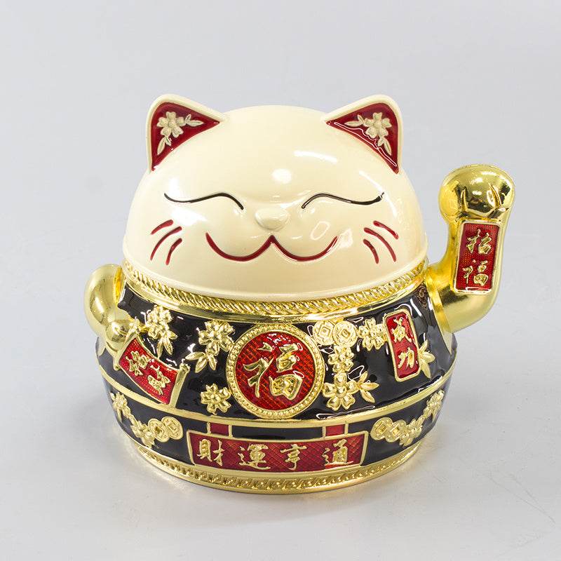 Cendrier Chat Porte-Bonheur Créatif - Allomarc.com