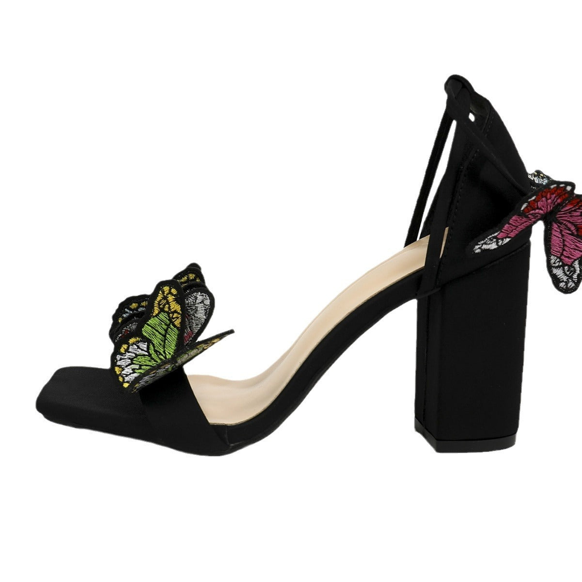 Sandales à talons hauts pour femmes, simples et confortables, parfaites pour les fêtes