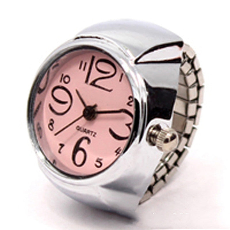 Montre Couple Personnalisée en Alliage Argenté - Vente Chaude Mode Korréenne
