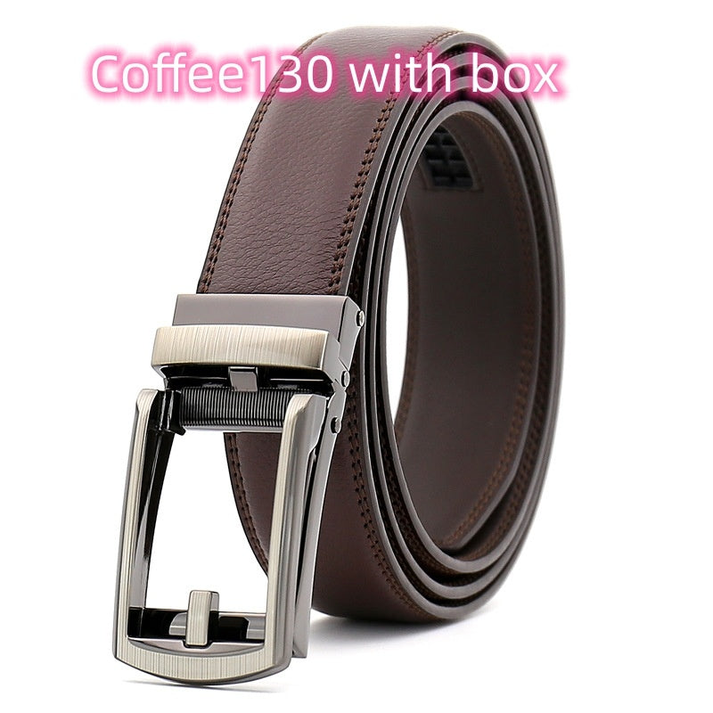 Ceinture à boucle automatique en cuir