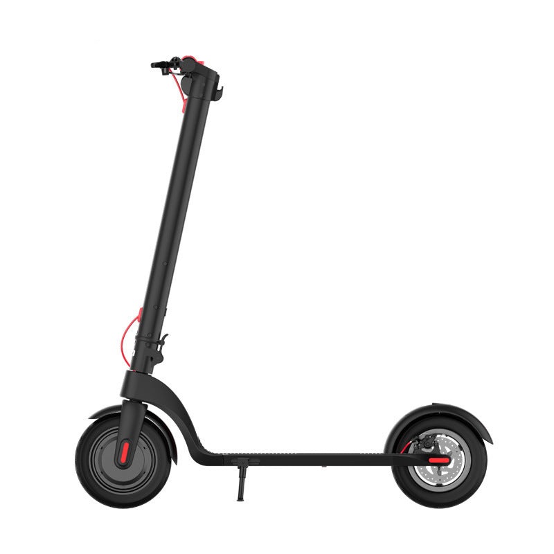 Trottinette Électrique X9 Endurance - Véhicule Mobilité Pliable Haute Puissance 10 Pouces