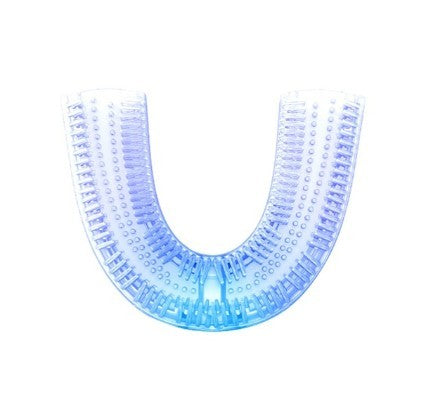 Brosse à dents électrique automatique 360° étanche avec lumière bleue et charge USB