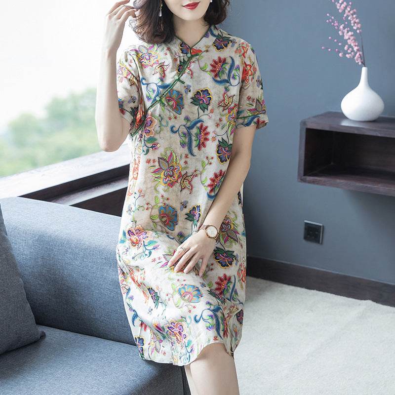 Robe en soie pour femmes - Allomarc.com