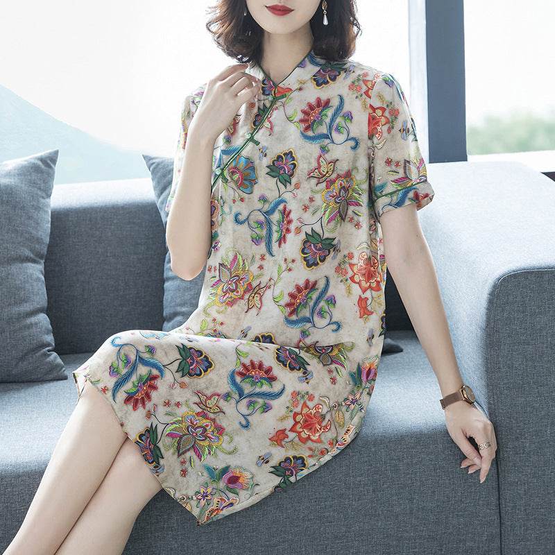 Robe en soie pour femmes - Allomarc.com
