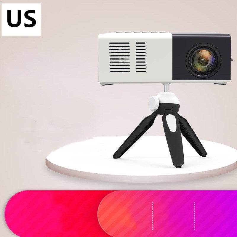 Projecteur Mini LED Portable pour un Divertissement à Domicile
