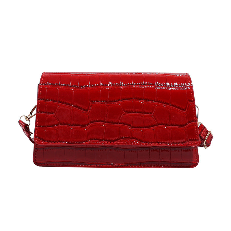 Sac à bandoulière portable horizontal carré