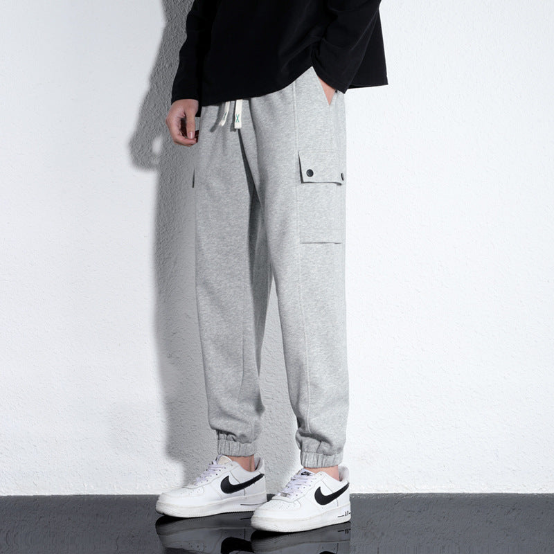 Pantalons de Sport en Coton Tricotés Hommes