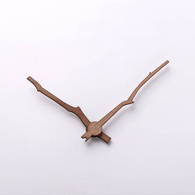 Horloge Murale en Noyer avec Aiguilles 12-14 Pouces - Allomarc.com