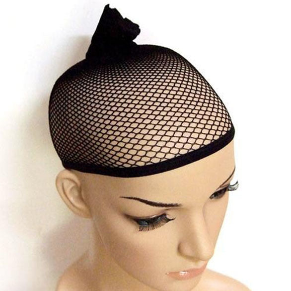 Perruque noire avec bouclettes pour femmes