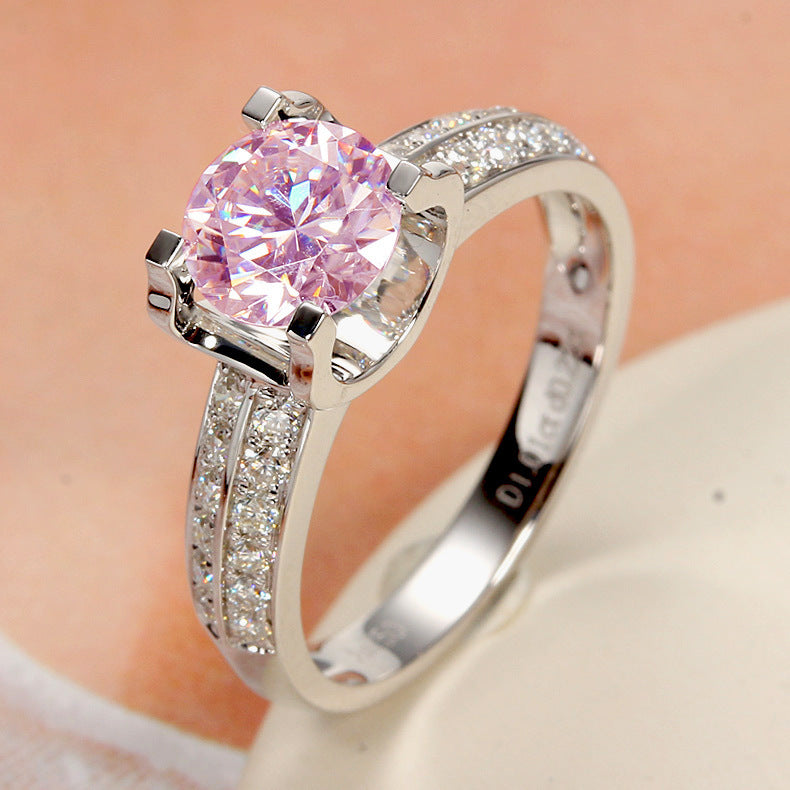 Bague Ouverte en Moissanite pour Femmes - Élégance et Style