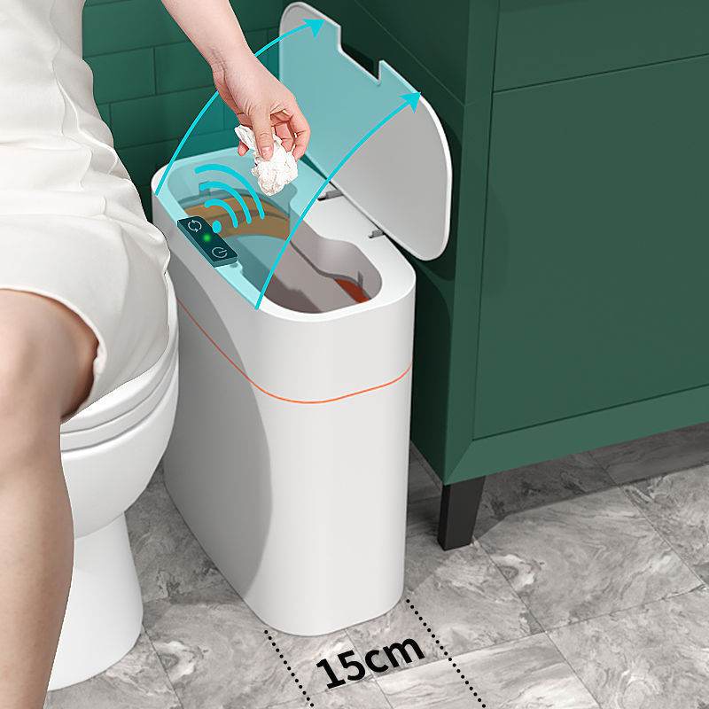 Poubelle Intelligente avec Couvercle pour Maison - Allomarc.com