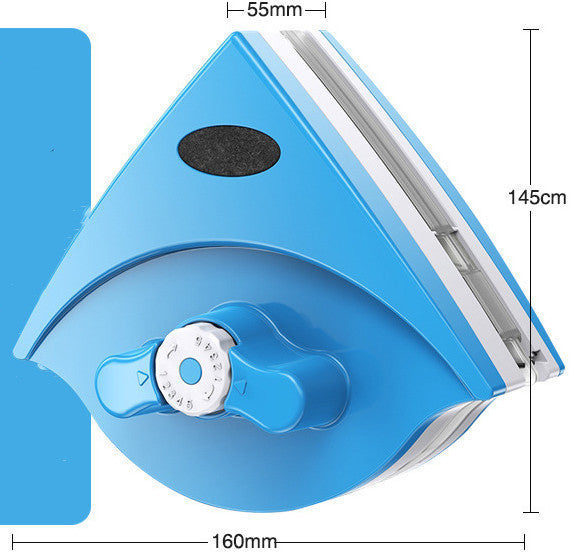 Essuie-Glace Magnétique Double-Face pour Vitres Triangulaire