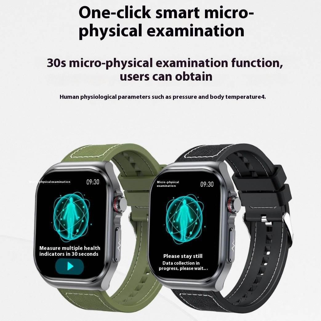 Montre Connectée ECG avec Appel Bluetooth - Allomarc.com