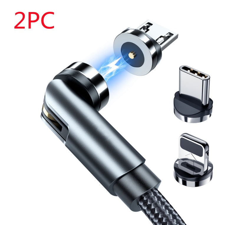 Câble de Chargement Magnétique Essager 360° USB Type C - Charge Rapide