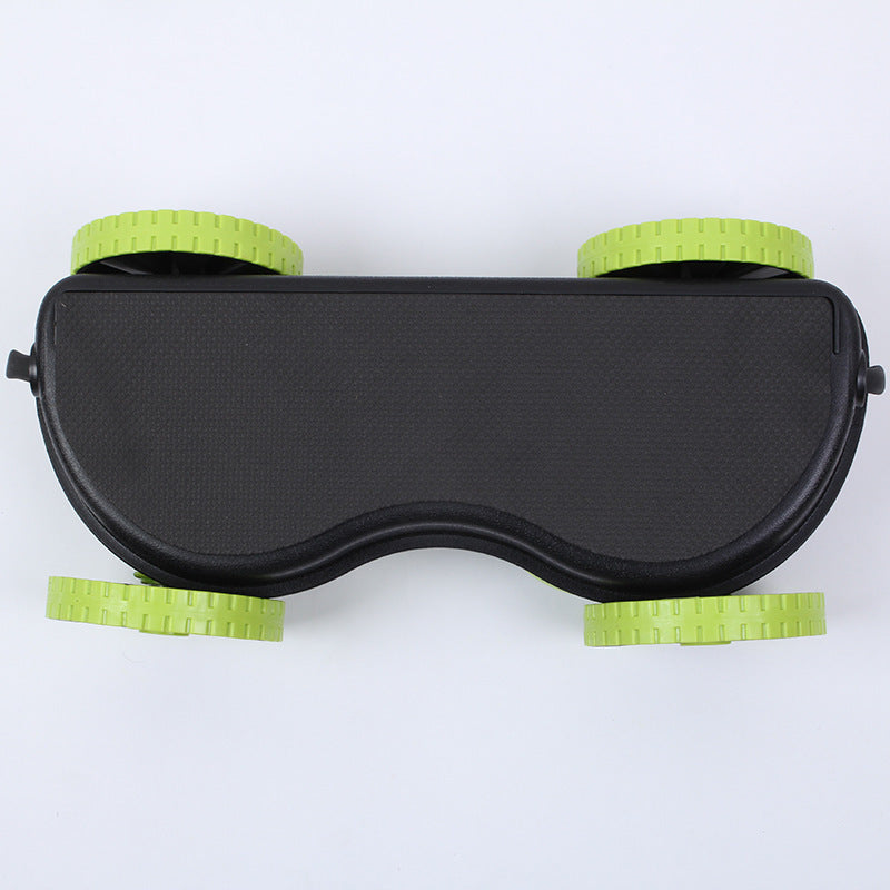 Roue Abdominale à Double Roue avec Corde de Tirage