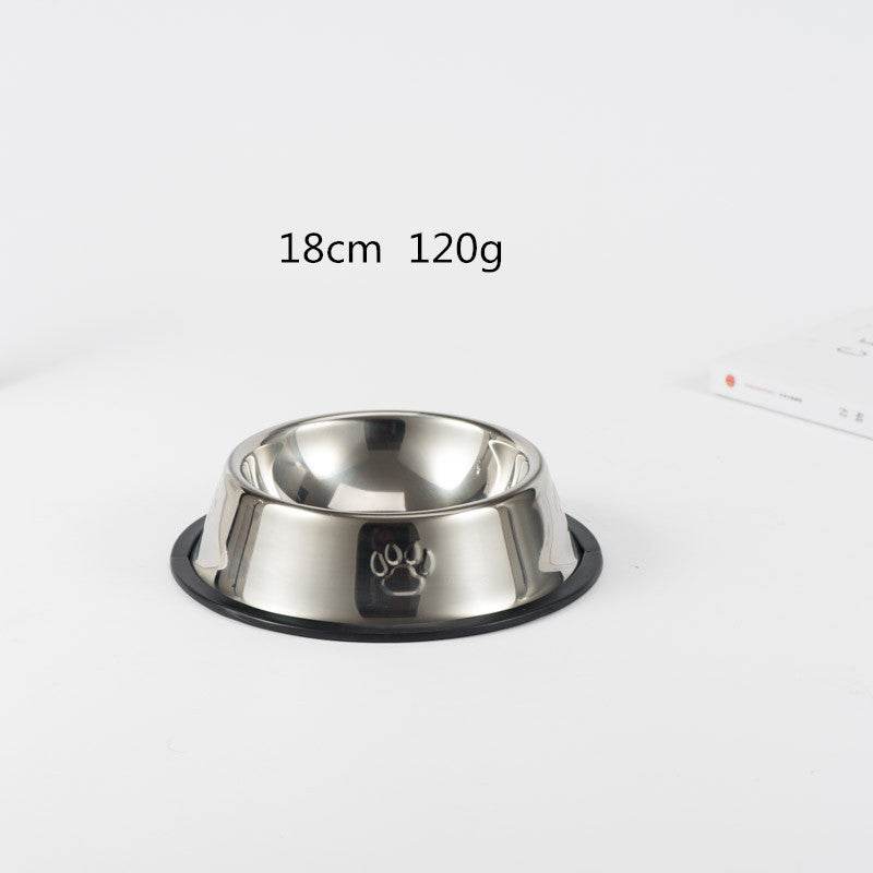 Bol en acier inoxydable pour chien - Allomarc.com