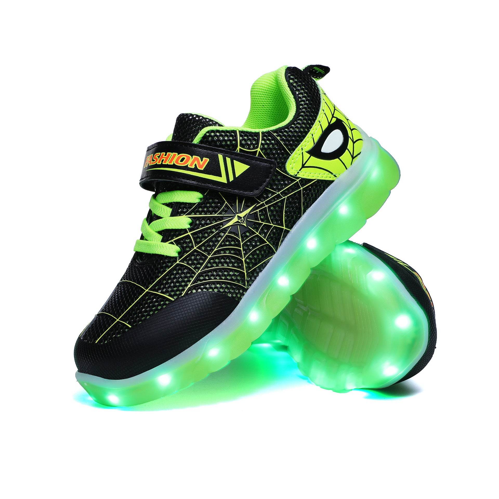 Chaussures LED Enfant USB Rechargeables 26-37 - Allomarc.com