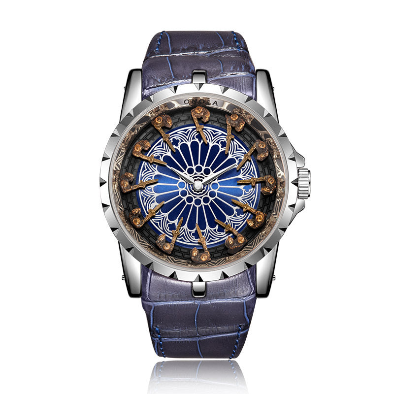Montre pour homme ONOLA Round Table Knights en quartz unique