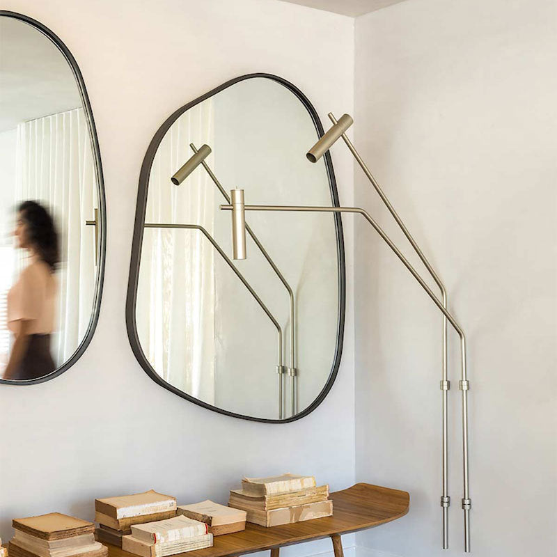 Miroir Décoratif Élégant pour Salle de Bain