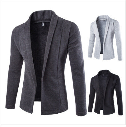 Cardigan Slim pour Homme en V à la Mode - Q830