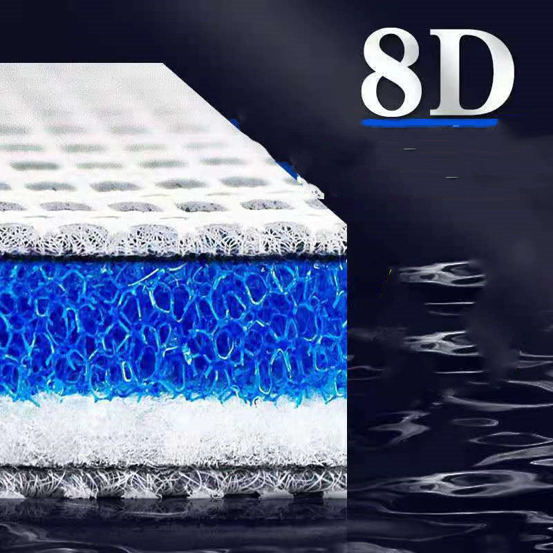 Filtre à eau en coton 8D pour aquarium