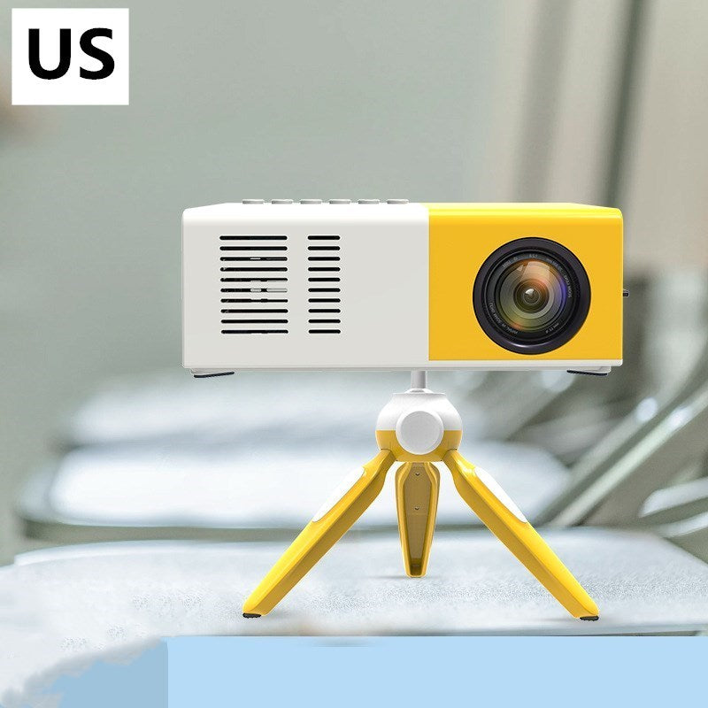 Projecteur Mini LED Portable pour un Divertissement à Domicile