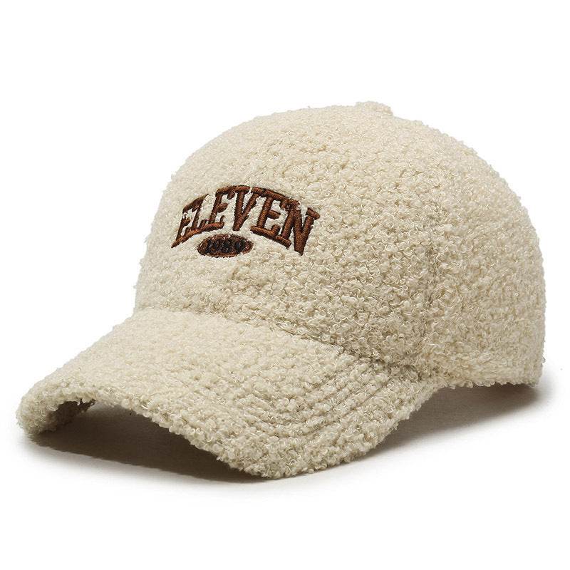 Casquette de Baseball Épaissie en Agneau pour l'Hiver - Allomarc.com