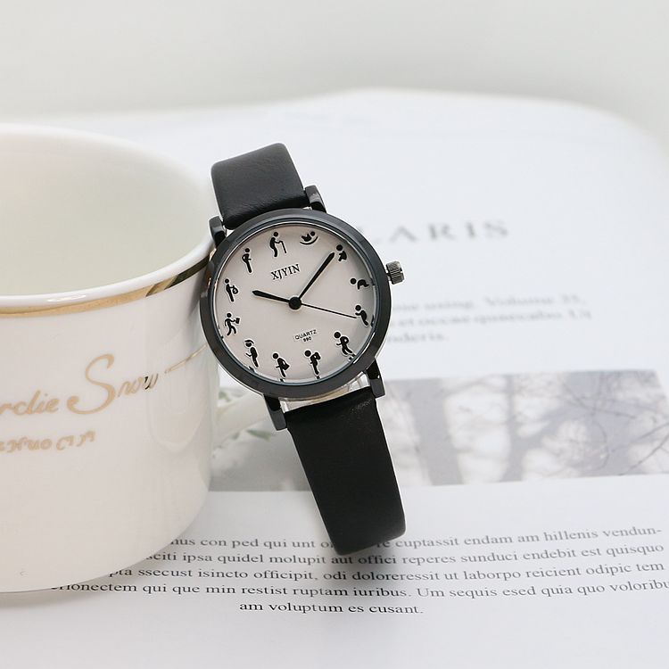 Montre en Quartz Mori Personality Scale pour Hommes et Femmes