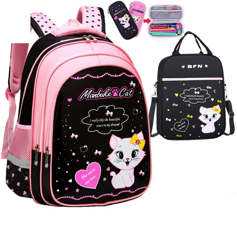 Sac à dos pour enfants avec motif de chat mignon