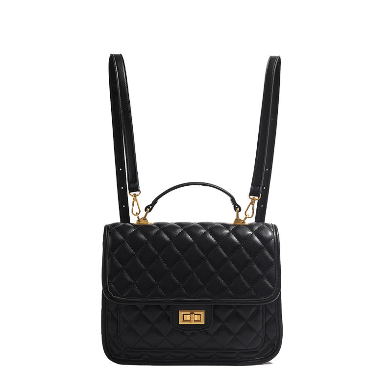 Sac à dos design spécial femme en losanges portable