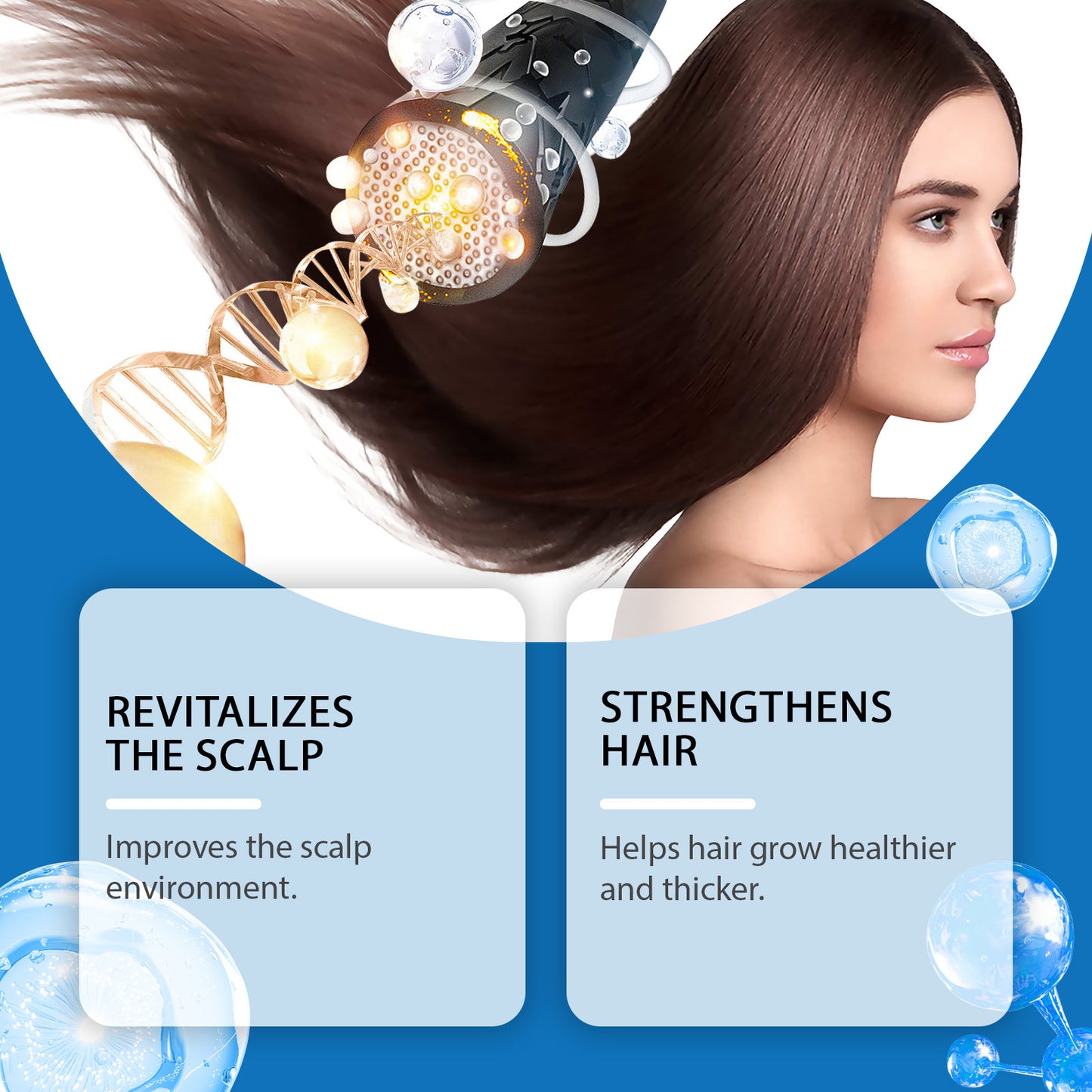Liquide Nutritionnel Hydratant pour Cheveux