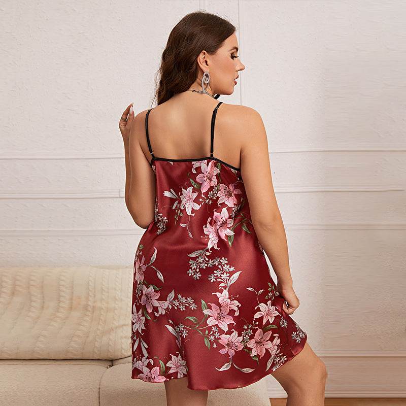 Nuisette en Soie Synthetique pour Femme - Allomarc.com