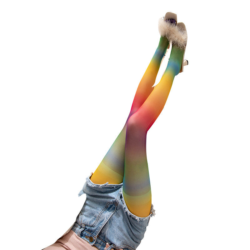 Chaussettes Arc-en-ciel Japonaise pour Femmes