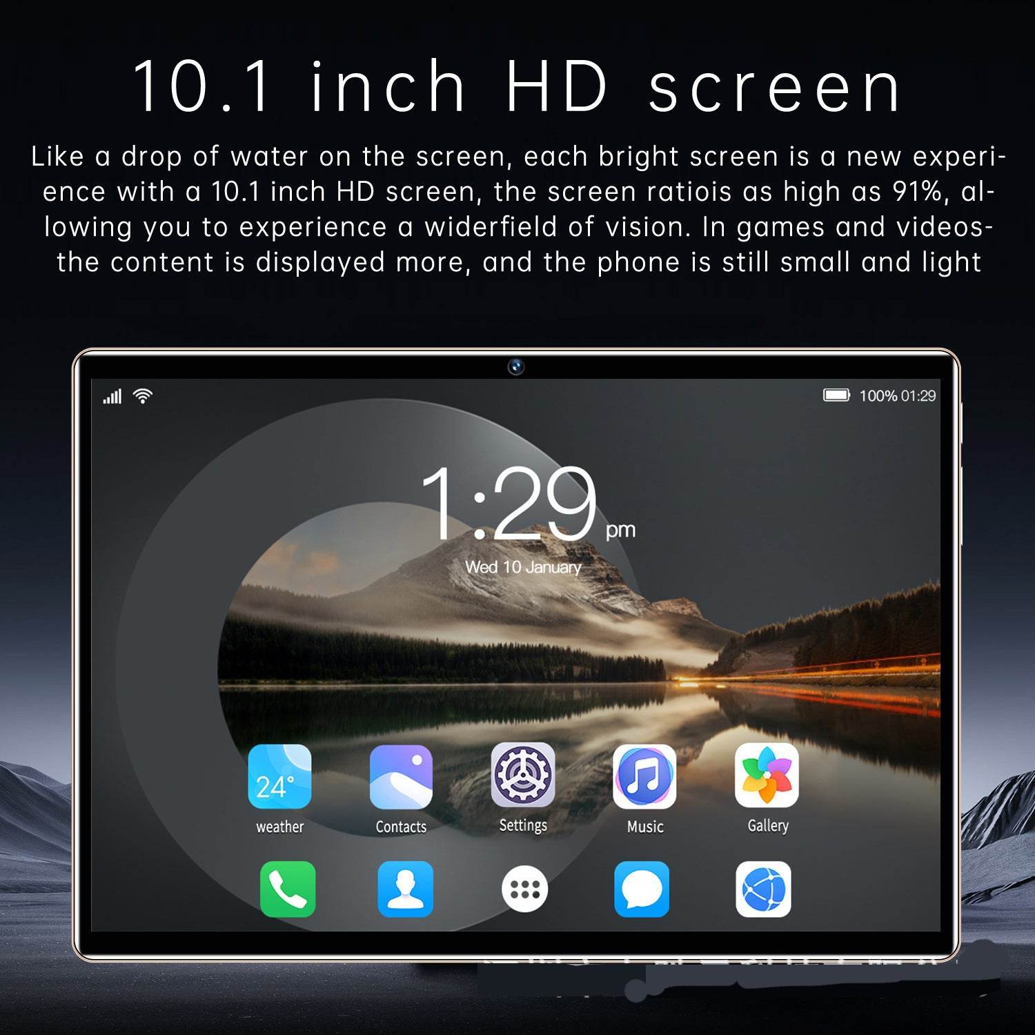 Tablette de Jeu Intelligente HD avec Appels Vocaux - Allomarc.com