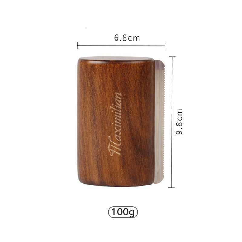 Peigne en Bois Massif Antique pour Éliminer les Poils Flottants