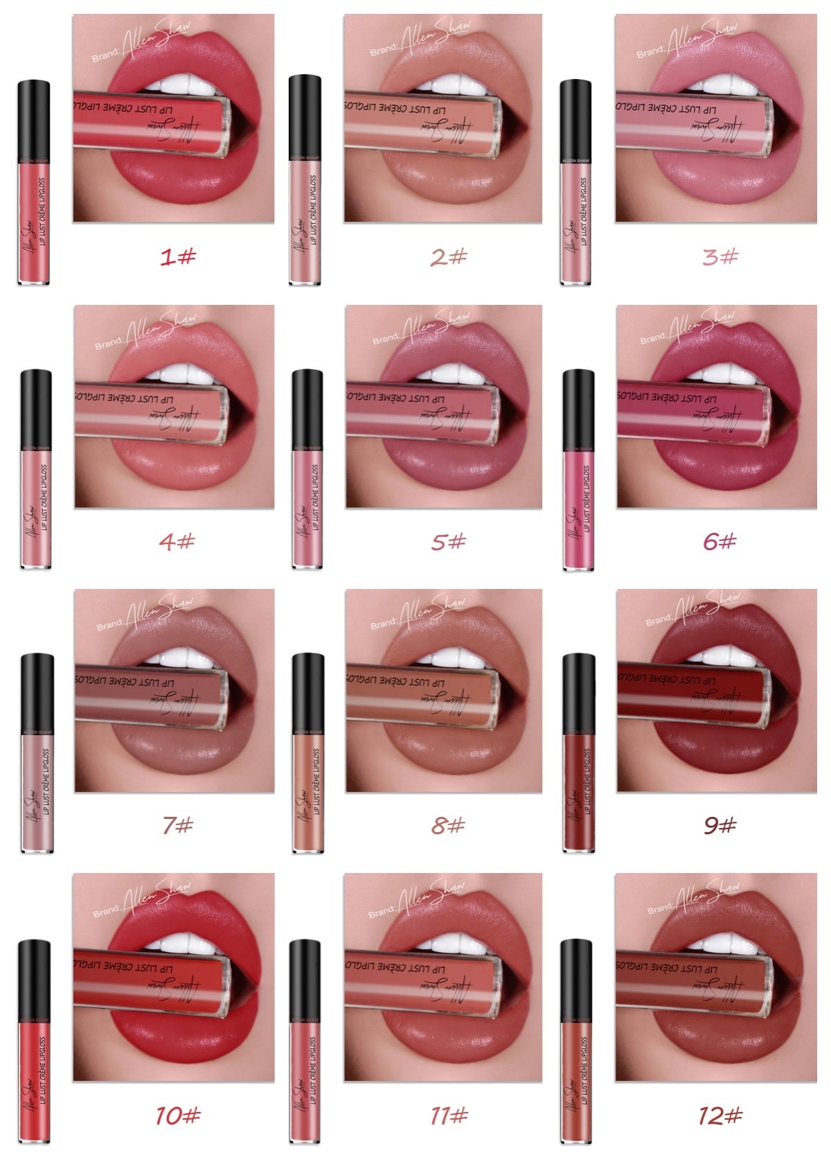 Gloss à lèvres crémeux soyeux – Exclusivité transfrontalière