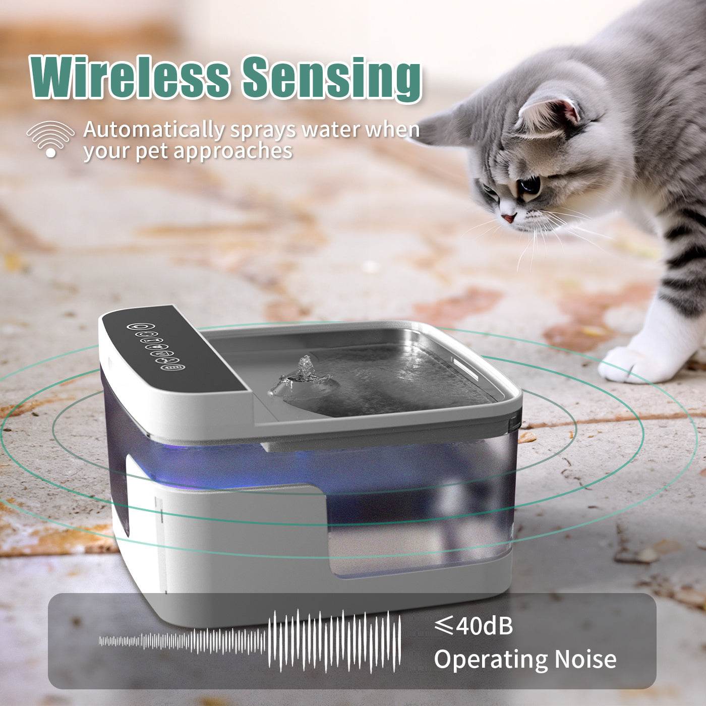 Distributeur d'eau pour animaux de compagnie - Allomarc.com