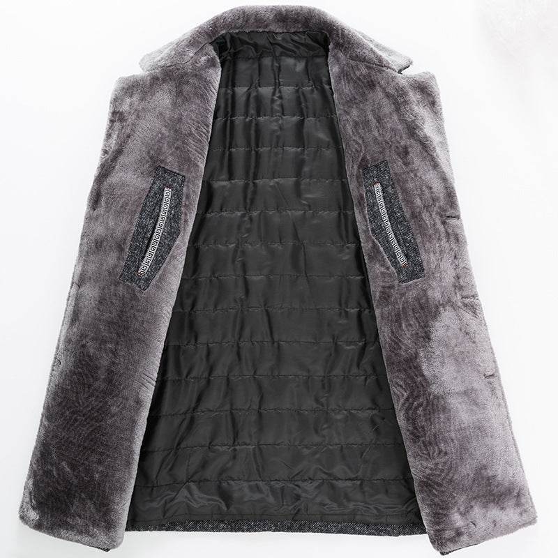 Manteau en Laine pour Hommes de Milieu d'Âge - Allomarc.com